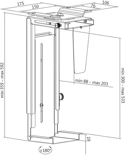 LogiLink Βάση Γραφείου Υπολογιστή (EO0005) - Image 3