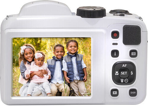 Kodak Astro Zoom AZ255 Compact Φωτογραφική Μηχανή 16MP Οπτικού Ζουμ 25x με Οθόνη 3" και Ανάλυση Video 1280 x 720 pixels Λευκή - Image 3