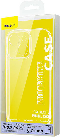 Baseus Superceramic Protective Kit Back Cover Σιλικόνης 0.3mm Σετ με Τζαμάκι Διάφανο (iPhone 14 Plus) ARCJ010002 - Image 11