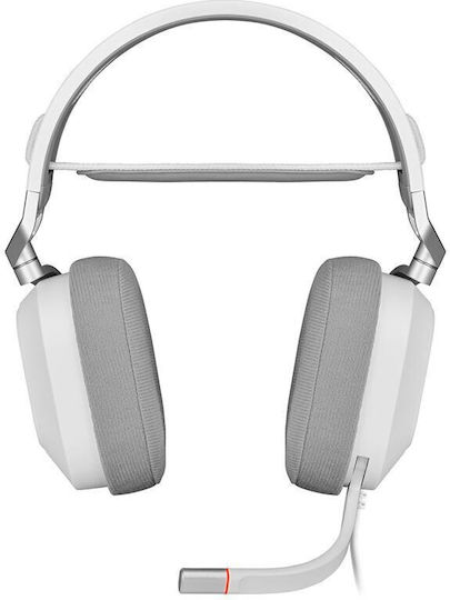 Corsair HS80 RGB Over Ear Gaming Headset με σύνδεση USB Λευκό - Image 3