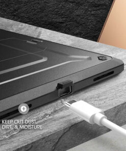 Alternative view of Supcase Unicorn Beetle Pro Back Cover Πλαστικό Μαύρο (iPad 2022 10.9'')