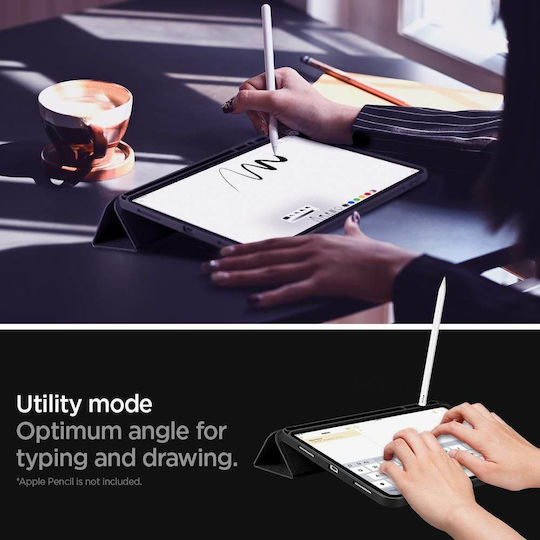 Spigen Urban Fit Folio Flip Cover Μαύρο (iPad 2022 10.9'') - Image 10