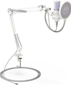 Alternative view of Endorfy Solum Streaming Σετ Πυκνωτικό Μικρόφωνο Επιτραπέζιο, Shock Mounted για Studio σε Λευκό Χρώμα