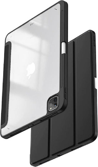 Crong Primefolio Τσάντα Μαύρη (iPad Pro 11" (2022-2021), iPad Air 11” M2, iPad Air 10.9”) - Image 6