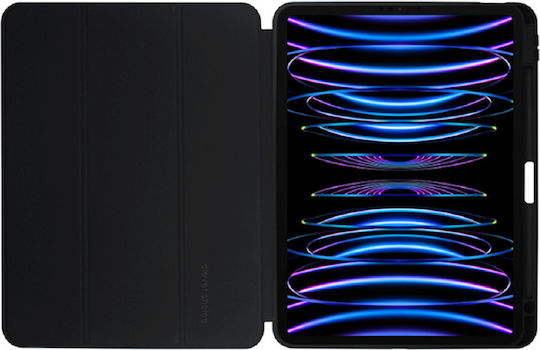 Crong Primefolio Τσάντα Μαύρη (iPad Pro 11" (2022-2021), iPad Air 11” M2, iPad Air 10.9”) - Image 4