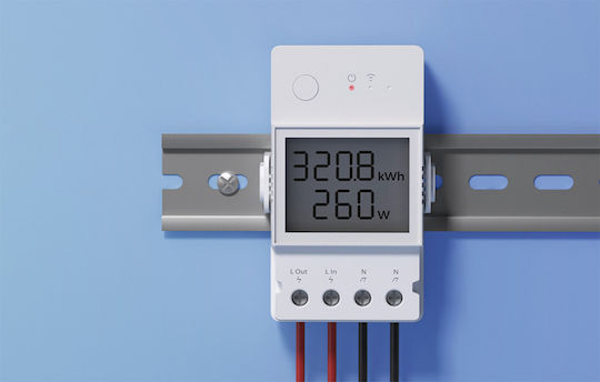 Sonoff POW Elite R3 Κιλοβατοωρόμετρο Ηλεκτρολογικού Πίνακα POWR320D - Image 4