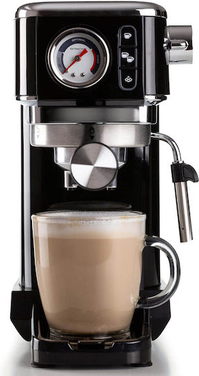 Ariete 1381/12 Μηχανή Espresso 1300W Πίεσης 15bar Μαύρη - Image 3