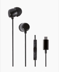 Alternative view of Vivanco In-ear Handsfree με Βύσμα USB-C Μαύρο