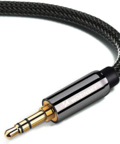 Alternative view of Wozinsky Καλώδιο 3.5mm male - 3.5mm male Μαύρο 1.5m (Angled)