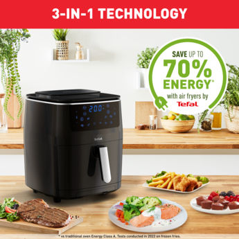 Tefal Easy Fry Classic Air Fryer 6.5lt Μαύρο - Image 10