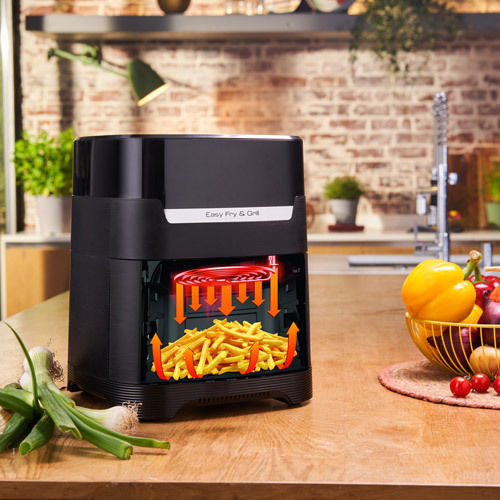 Tefal Easy Fry Classic Air Fryer 6.5lt Μαύρο - Image 5