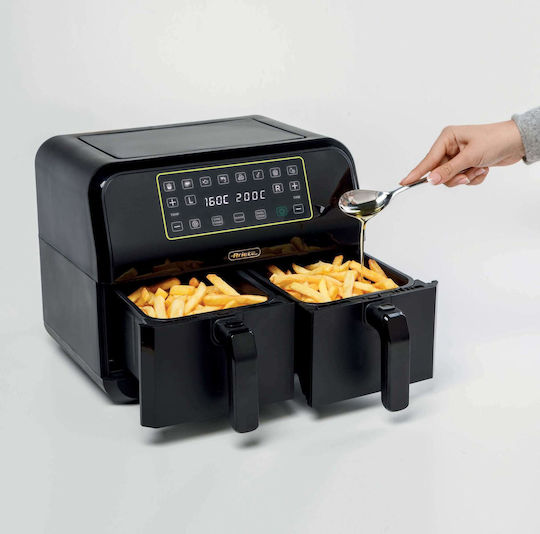 Ariete Air Fryer με Διπλό Αποσπώμενο Κάδο 8lt Μαύρο - Image 5