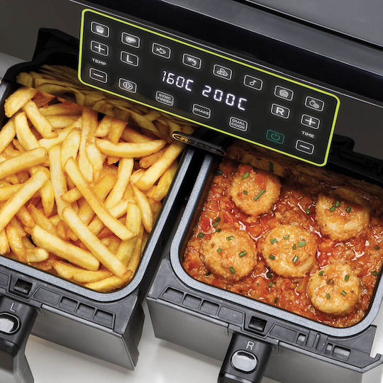 Ariete Air Fryer με Διπλό Αποσπώμενο Κάδο 8lt Μαύρο - Image 8