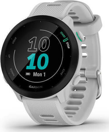 Garmin Forerunner 55 42mm Αδιάβροχο Smartwatch με Παλμογράφο (White) - Image 2
