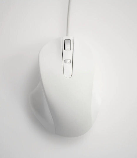 Matias Mac PBT Ενσύρματο Εργονομικό Ποντίκι Λευκό - Image 2