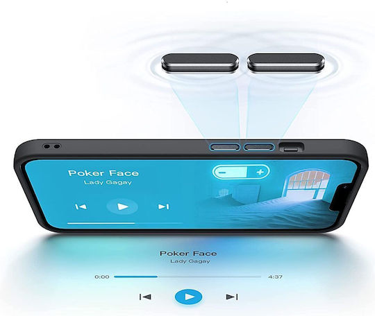 Tech-Protect Magmat MagSafe Back Cover Σιλικόνης / Πλαστικό 2mm Μπλε (iPhone 12 / 12 Pro) - Image 2