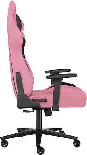 Genesis Nitro 720 Καρέκλα Gaming Δερματίνης με Ρυθμιζόμενα Μπράτσα Ροζ / Μαύρο - Image 3