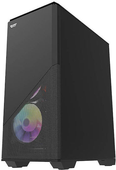 Darkflash DLC31 Gaming Midi Tower Κουτί Υπολογιστή με Πλαϊνό Παράθυρο Μαύρο - Image 3