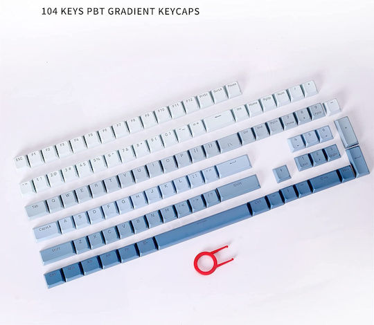 Redragon A134 Keycap Gradient Blue