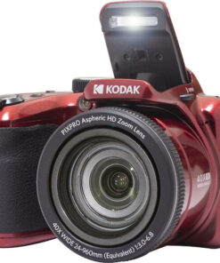 Alternative view of Kodak PIXPRO AZ405 Compact Φωτογραφική Μηχανή 20MP Οπτικού Ζουμ 40x με Οθόνη 2.3" και Ανάλυση Video 1280 x 720 pixels Κόκκινη