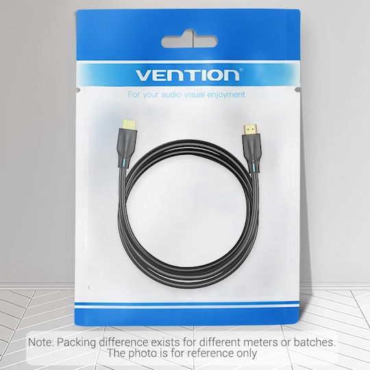 Vention HDMI 2.1 Cable HDMI male - HDMI male 1.5m Μαύρο AANBG - Image 2