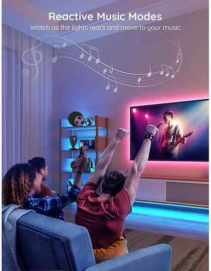 Govee Smart Ταινία LED Wi-Fi 24V RGB Φως 5m με Τροφοδοτικό H615A3A1 - Image 8