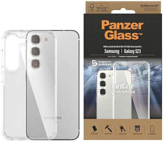 PanzerGlass ClearCase Back Cover Πλαστικό Διάφανο (Galaxy S23) 0433 - Image 2