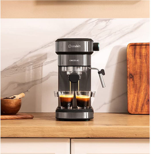 Cecotec Cafelizzia 890 Μηχανή Espresso 1350W Πίεσης 20bar Grey - Image 6