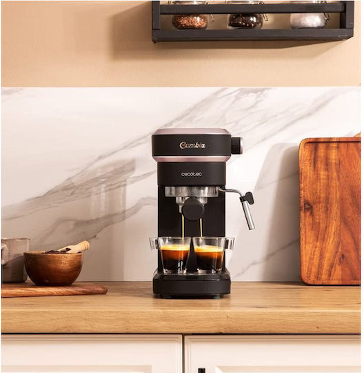 Cecotec Cafelizzia 890 Μηχανή Espresso 1350W Πίεσης 20bar Rose - Image 4