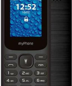MyPhone 2220 Dual SIM Κινητό με Μεγάλα Κουμπιά (Αγγλικό Μενού) Μαύρο