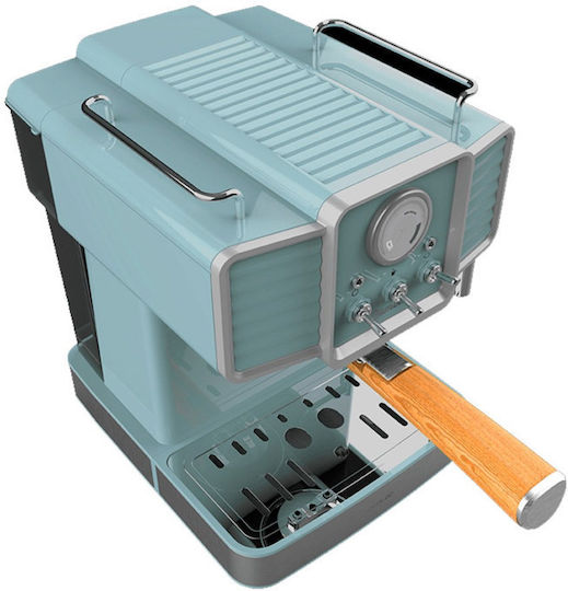 Cecotec Power Espresso 20 Tradizionale Μηχανή Espresso 1350W Πίεσης 20bar Light Blue - Image 2