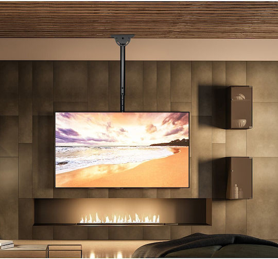Techly ICA-CPLB-944S Βάση Τηλεόρασης Οροφής έως 55" και 50kg - Image 7