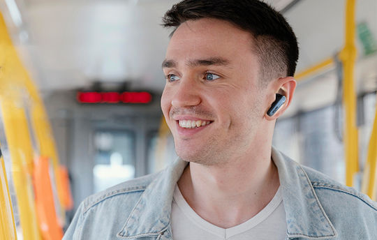 Earfun Air Pro 3 In-ear Bluetooth Handsfree Ακουστικά με Θήκη Φόρτισης Μαύρα - Image 10
