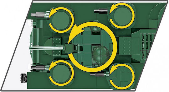 Cobi Τουβλάκια Vickers A1E1 Independent για 9+ Ετών 887τμχ COBI-2990 - Image 10