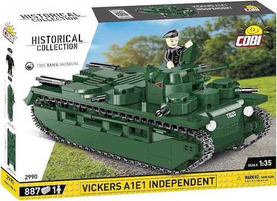 Cobi Τουβλάκια Vickers A1E1 Independent για 9+ Ετών 887τμχ COBI-2990 - Image 4