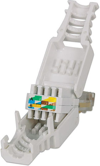 Intellinet Βύσμα RJ-45 male Cat5e Λευκό 790482 - Image 2