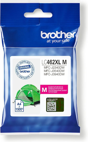 Brother LC462M Γνήσιο Μελάνι Εκτυπωτή InkJet Ματζέντα (LC-462XLM)