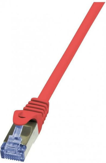 LogiLink PrimeLine S/FTP Cat.6a Καλώδιο Δικτύου Ethernet 1.5m Κόκκινο (CQ3044S)