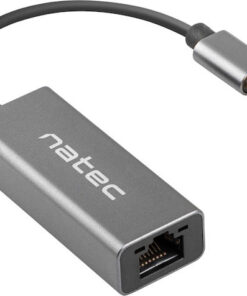 Natec NNC-1925 USB-C Αντάπτορας Δικτύου για Ενσύρματη σύνδεση Gigabit Ethernet