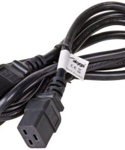 Alternative view of Akyga IEC C19 - IEC C20 Cable 1.8m Μαύρο AK-UP-03