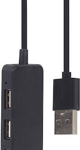 Alternative view of Gembird USB 2.0 Hub 4 Θυρών με σύνδεση USB-A (UHB-U2P4-06)