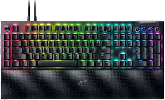 Razer Blackwidow V4 Pro Gaming Μηχανικό Πληκτρολόγιο με GL Clicky διακόπτες και RGB φωτισμό (Αγγλικό US)