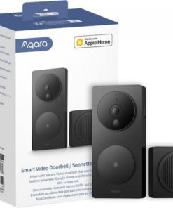 Aqara G4 Ασύρματο Κουδούνι Πόρτας Wi-Fi Συμβατό με Alexa και Google Home SVD-C03 Μαύρο