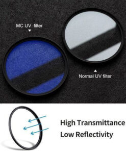 Alternative view of K&F Concept Multi-Coated Φίλτρo UV Διαμέτρου 46mm για Φωτογραφικούς Φακούς KF01.1420