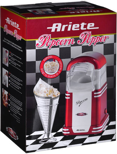 Ariete Popcorn Popper Party Time 2954 Μηχανή Ποπ-Κορν Ζεστού Αέρα 1100W - Image 10