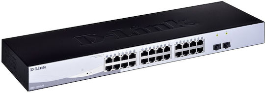 D-Link DGS-1210-26 Unmanaged L2 Switch με 26 Θύρες Gigabit (1Gbps) Ethernet και 2 SFP Θύρες - Image 4