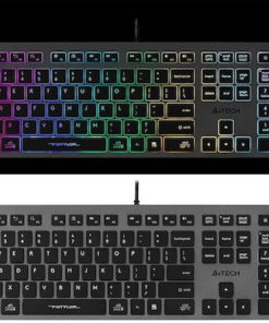 Alternative view of A4Tech Fstyler FX60H Gaming Πληκτρολόγιο με RGB φωτισμό (Αγγλικό US)