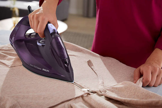 Philips Σίδερο Ατμού 2800W με Συνεχόμενη Παροχή 50gr/min Purple DST7051/30 - Image 3