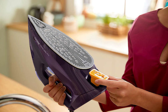Philips Σίδερο Ατμού 2800W με Συνεχόμενη Παροχή 50gr/min Purple DST7051/30 - Image 4