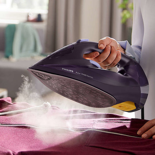 Philips Σίδερο Ατμού 2800W με Συνεχόμενη Παροχή 50gr/min Purple DST7051/30 - Image 5
